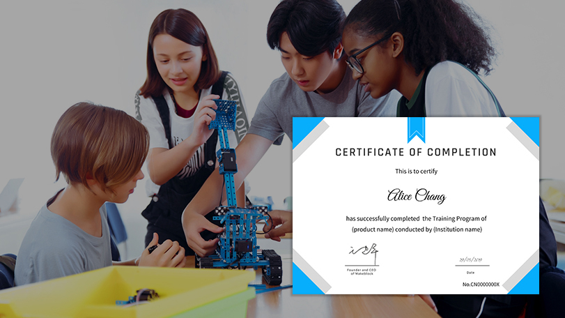 BYOR robotics and coding certificates